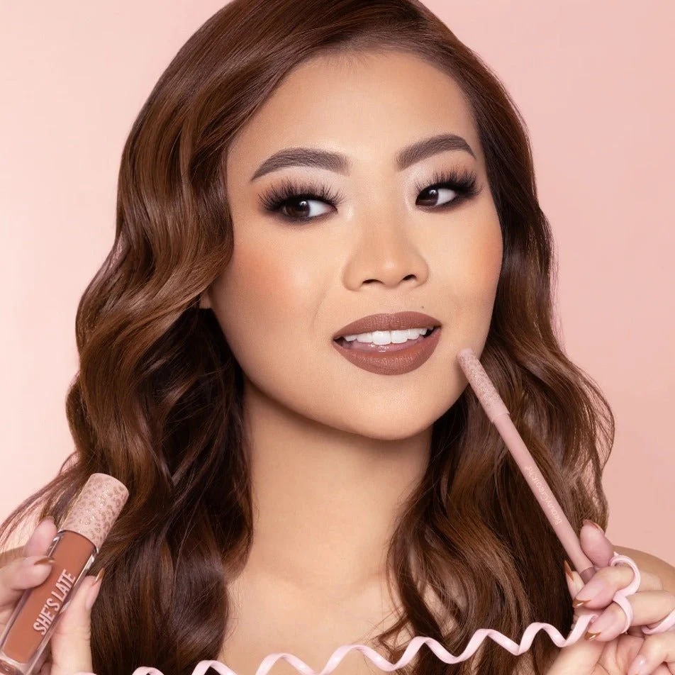 Beauty Creations She’s Late Lip Duo Set (Lipstick & Lip liner pencil)