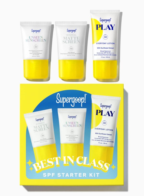 Supergoop! Best in Class SPF Starter Kit