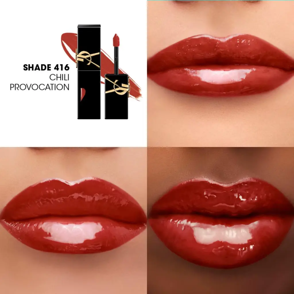 YVES SAINT LAURENT YSL The Inks Vinyl Cream Lip Stain Duo Set
