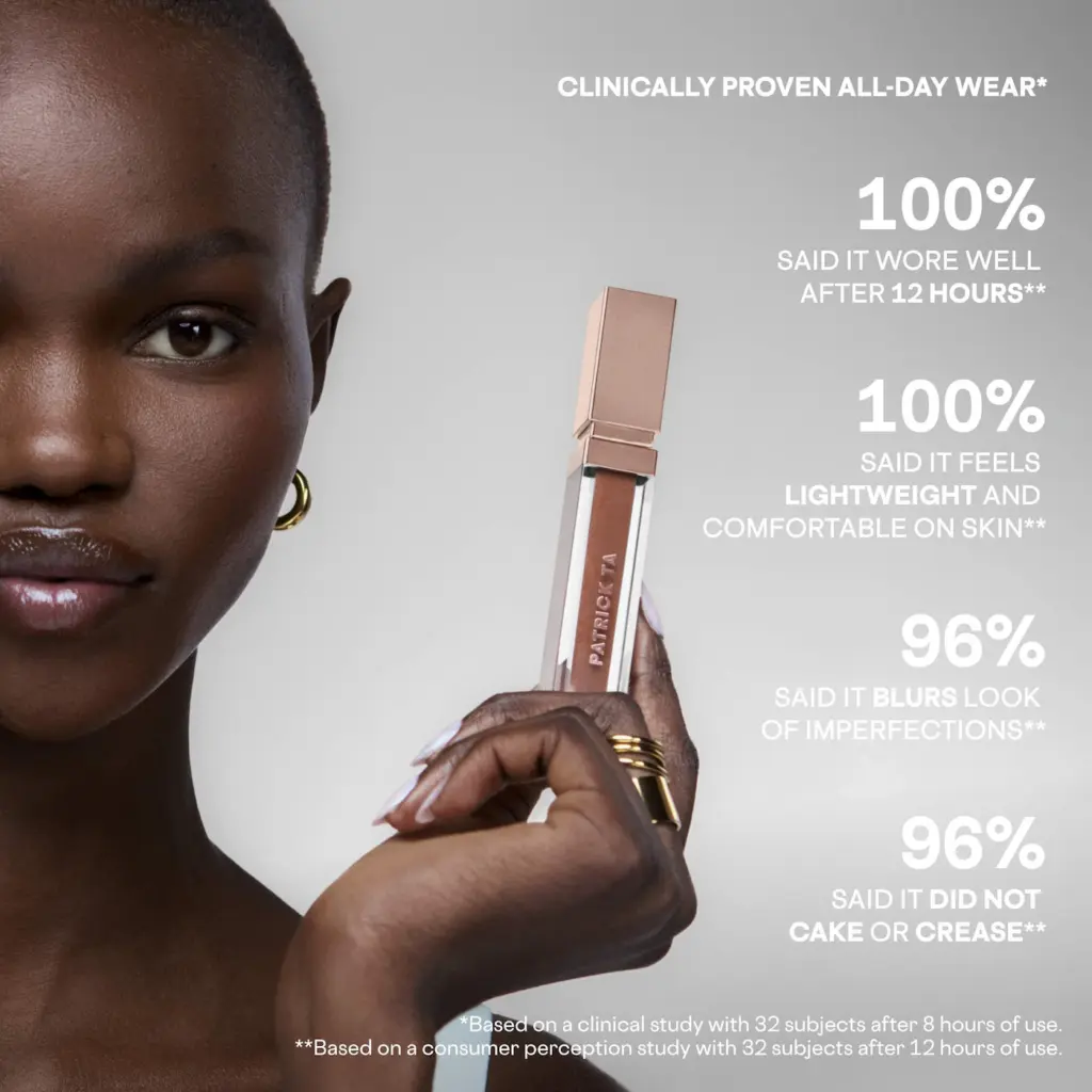 Patrick Ta Major Skin Soft Blur Brightening Hydrating Concealer with Vitamin E