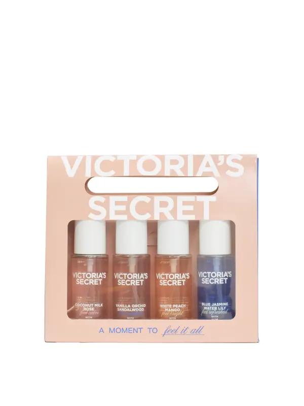 Victoria Secret Body Care 4-Piece Hair & Body Mini Mist Gift Set