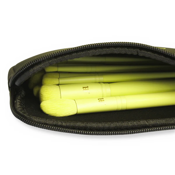 Made by Mitchell 16 Piece Makeup Brush Set & Brush Pouch