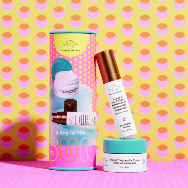 Drunk Elephant A Day in the Sun: D-Bronzi and Protini Cream Duo Kit