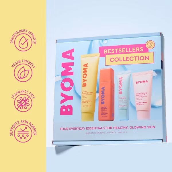 مجموعة أفضل المنتجات مبيعًا من BYOMA – 4 قطع