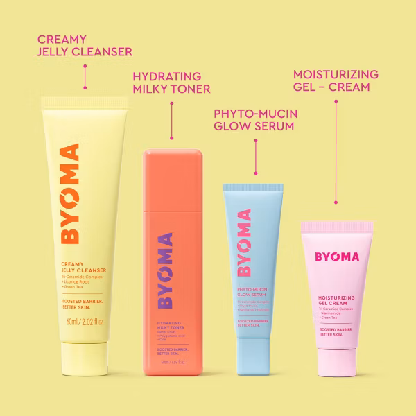 مجموعة أفضل المنتجات مبيعًا من BYOMA – 4 قطع