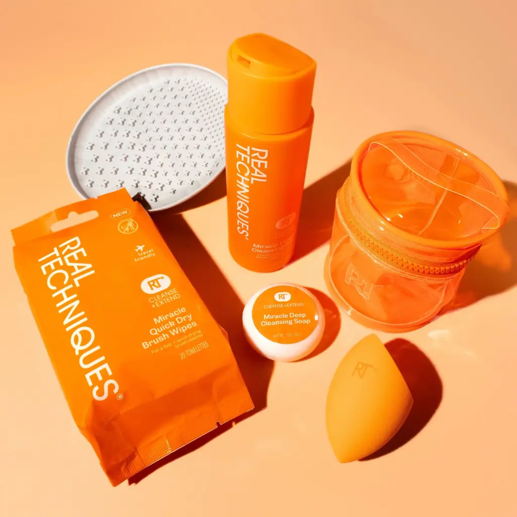 Real Techniques Miracle Blend + Cleanse Set