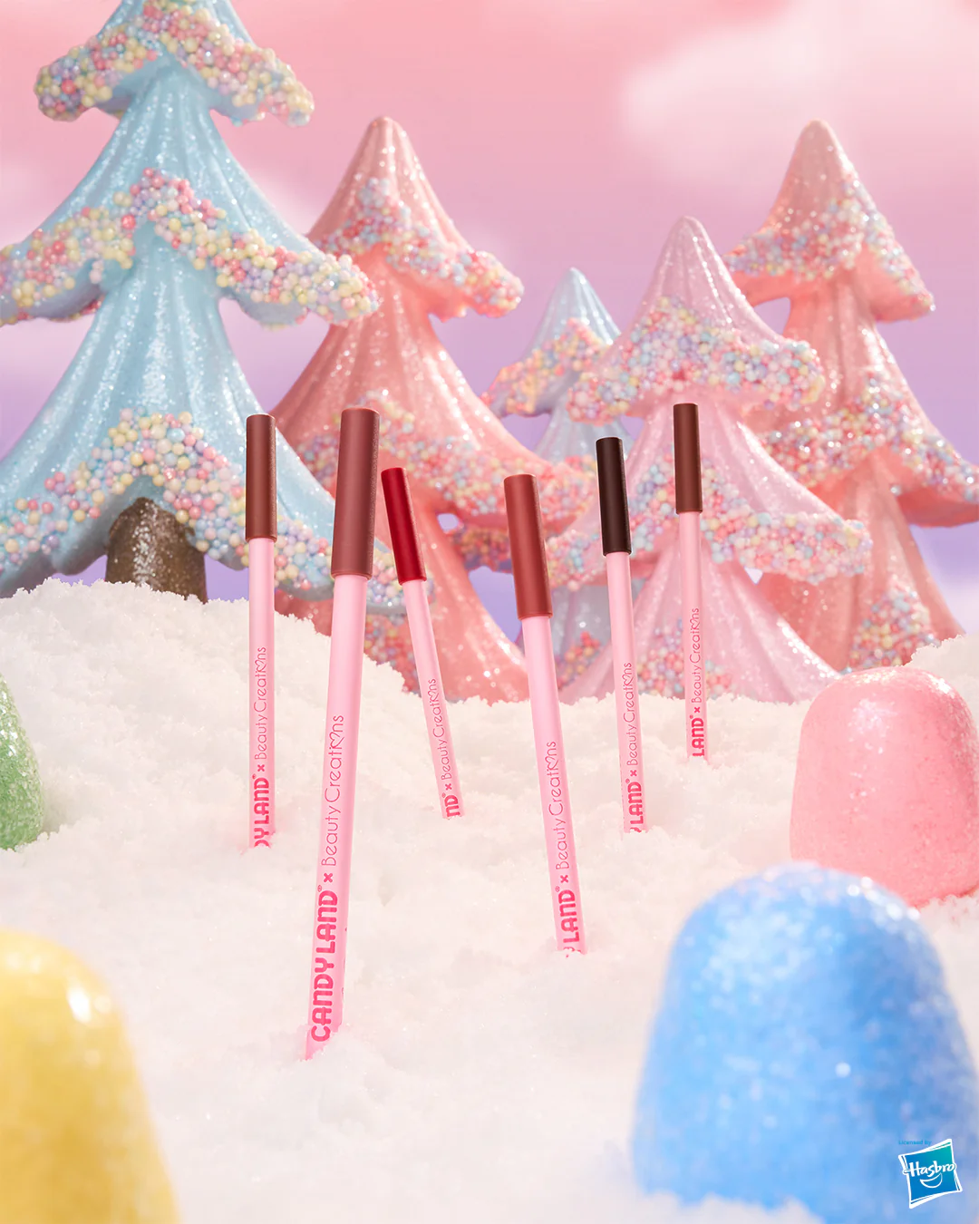 Beauty Creations X Candy Land – Set of 6 Eyeliner Pencils – Sweet Tooth