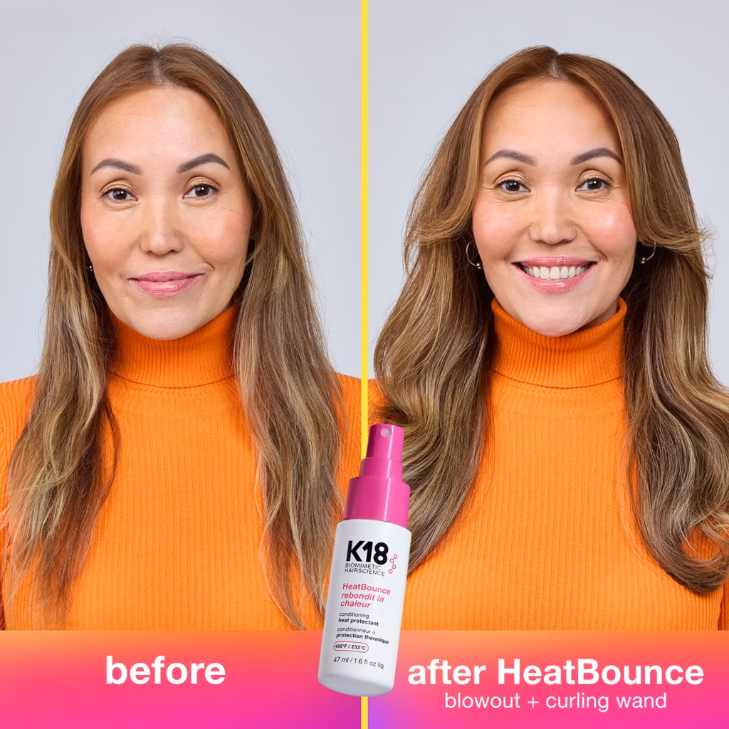مجموعة K18 Biomimetic Hairscience لتصفيف الشعر المنزلي