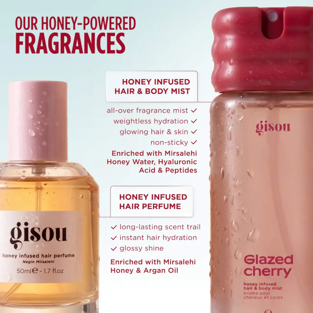 بخاخ معطر للشعر والجسم برائحة الكرز والعسل من جيسو