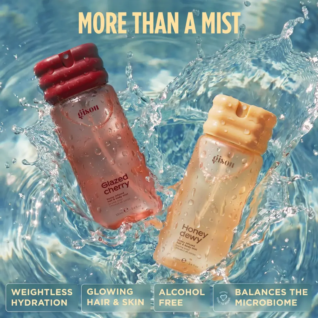 Gisou Honey Dewy Honey Infused Hair & Body Mist