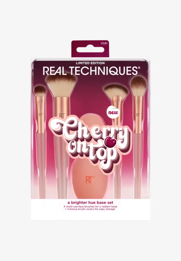 Real Techniques A BRIGHTER HUE BASE SET – Makeup accessory