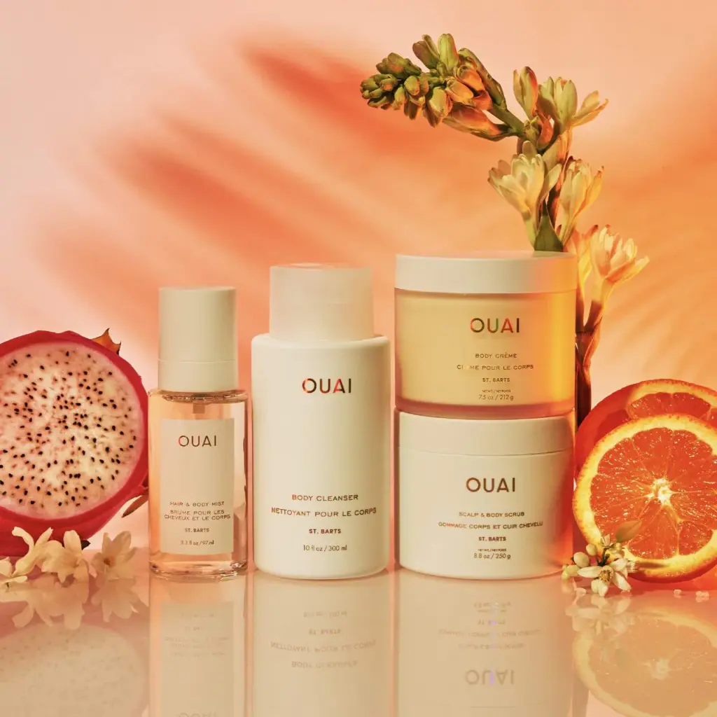 OUAI St. Barts Hair and Body Mist with Dragon Fruit + Orange Blossom