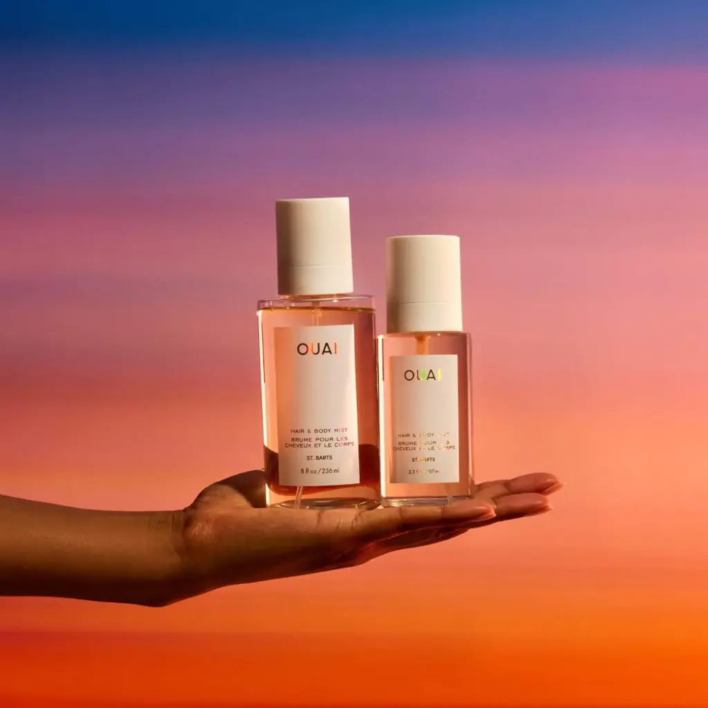 OUAI St. Barts Hair and Body Mist with Dragon Fruit + Orange Blossom
