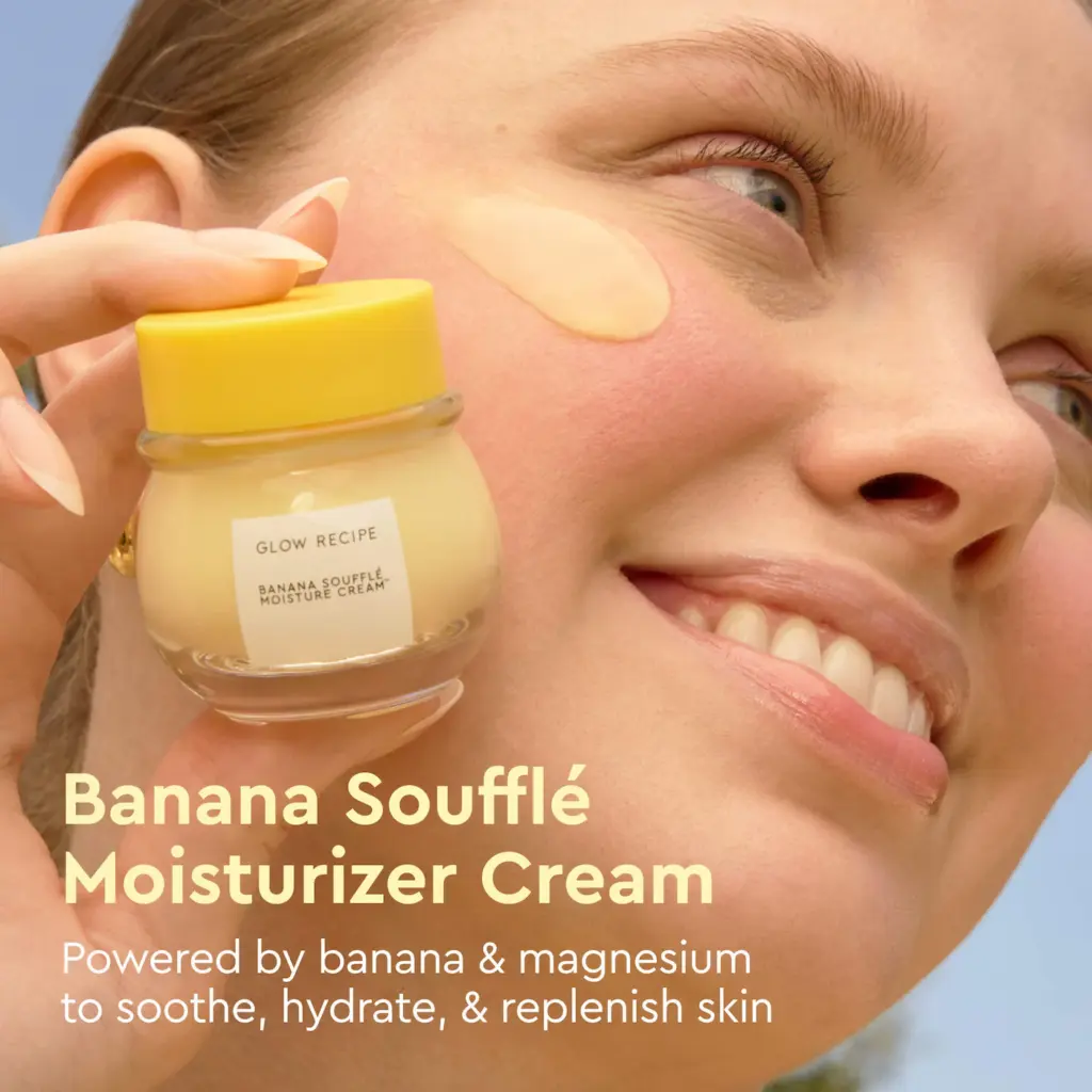 Glow Recipe Banana Moisturizing Cream & Shimmer Lip Treatment Duo