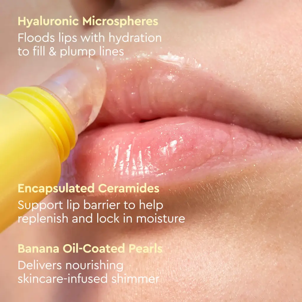 Glow Recipe Banana Moisturizing Cream & Shimmer Lip Treatment Duo