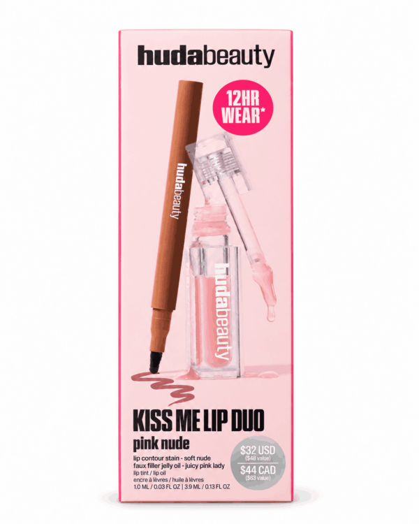 HUDA BEAUTY HABIBTI KISS ME LIP DUO