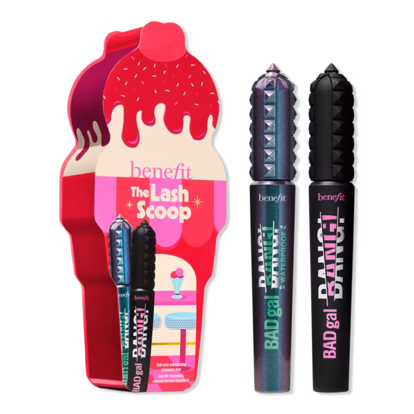 Benefit Cosmetics The Lash Scoop BADgal BANG! Volumizing Mascara Duo Waterproof Gift Set