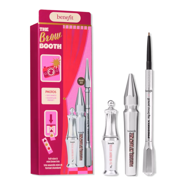 Benefit Cosmetics The Brow Booth Full-Size & Mini Brow Trio