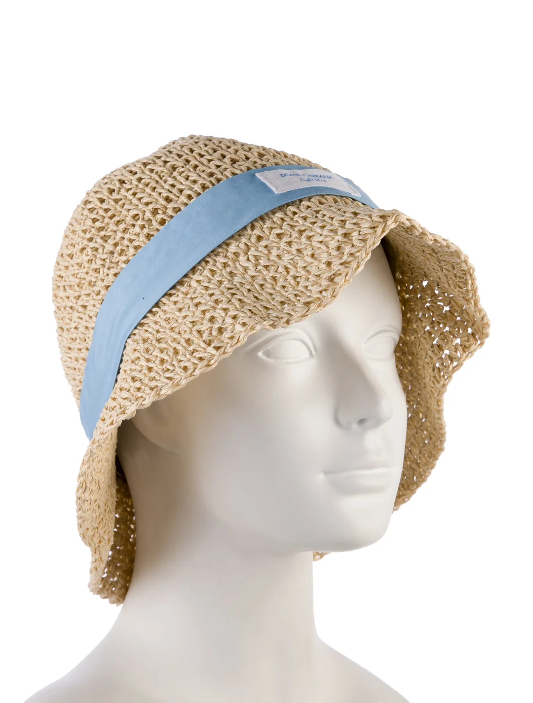 Dolce&Gabbana Light Blue Beach Hat
