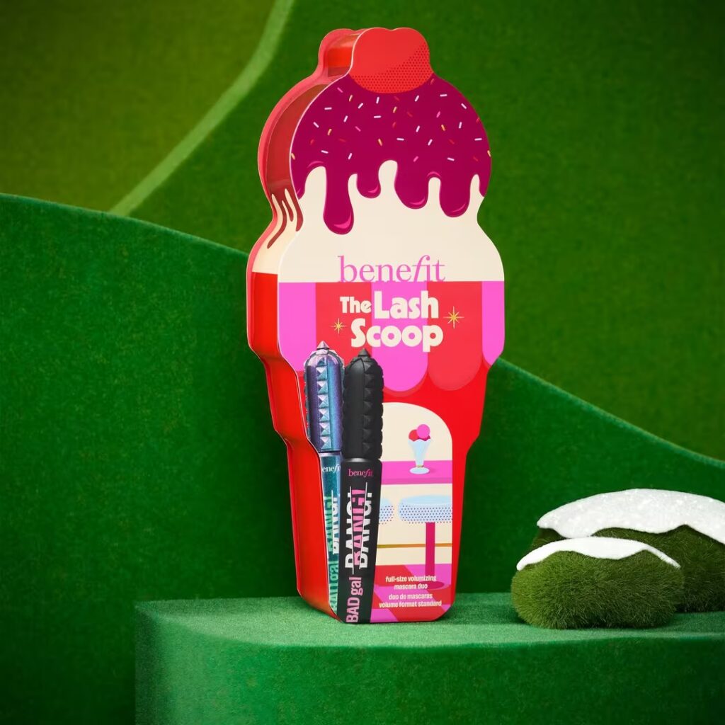 Benefit Cosmetics The Lash Scoop BADgal BANG! Volumizing Mascara Duo Waterproof Gift Set