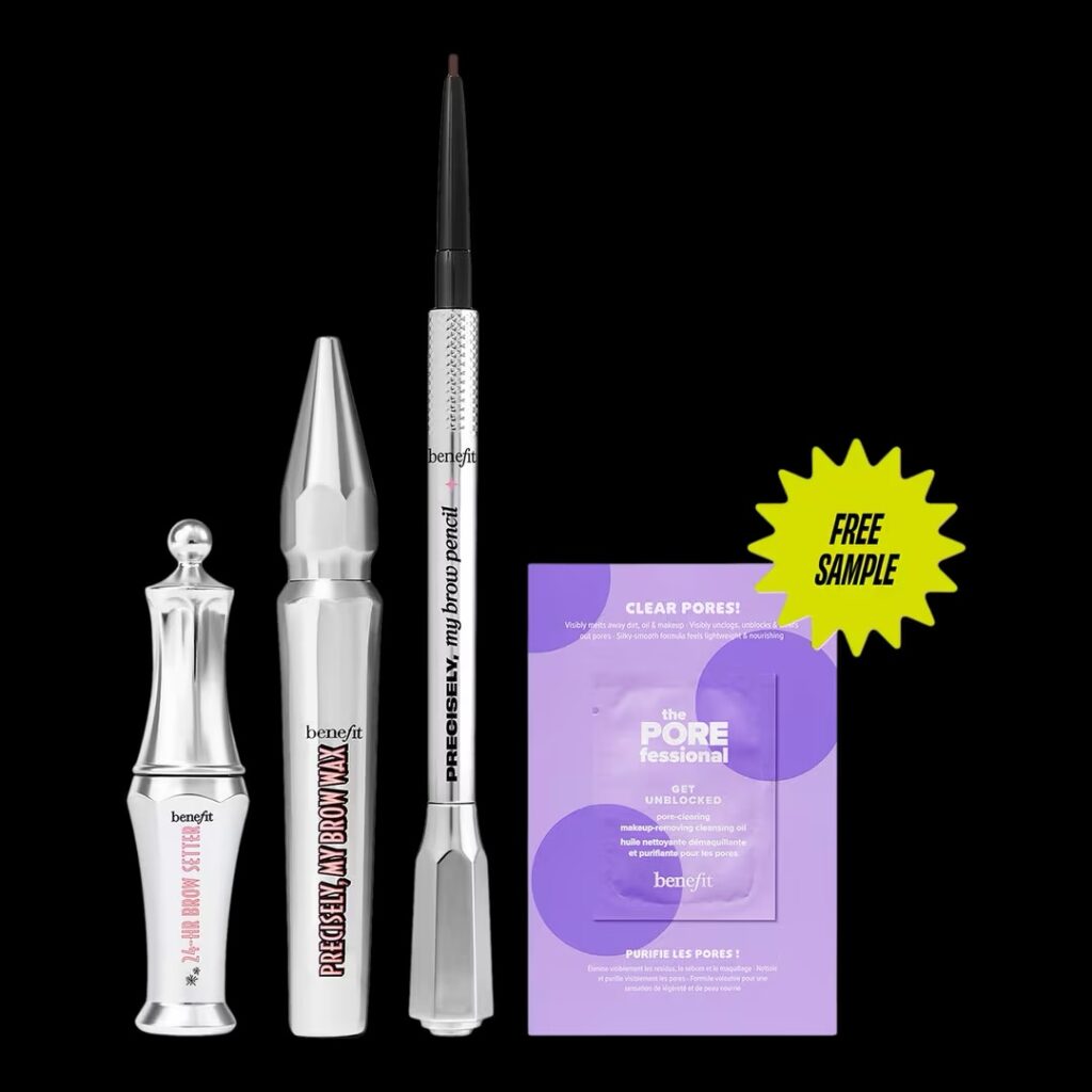 Benefit Cosmetics The Brow Booth Full-Size & Mini Brow Trio