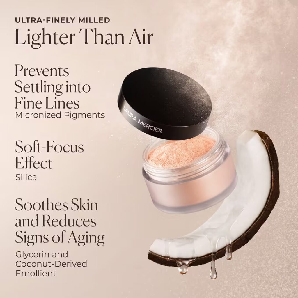 Laura Mercier Awaken Your Eyes Secret Brightening Powder & Brush Gift Set