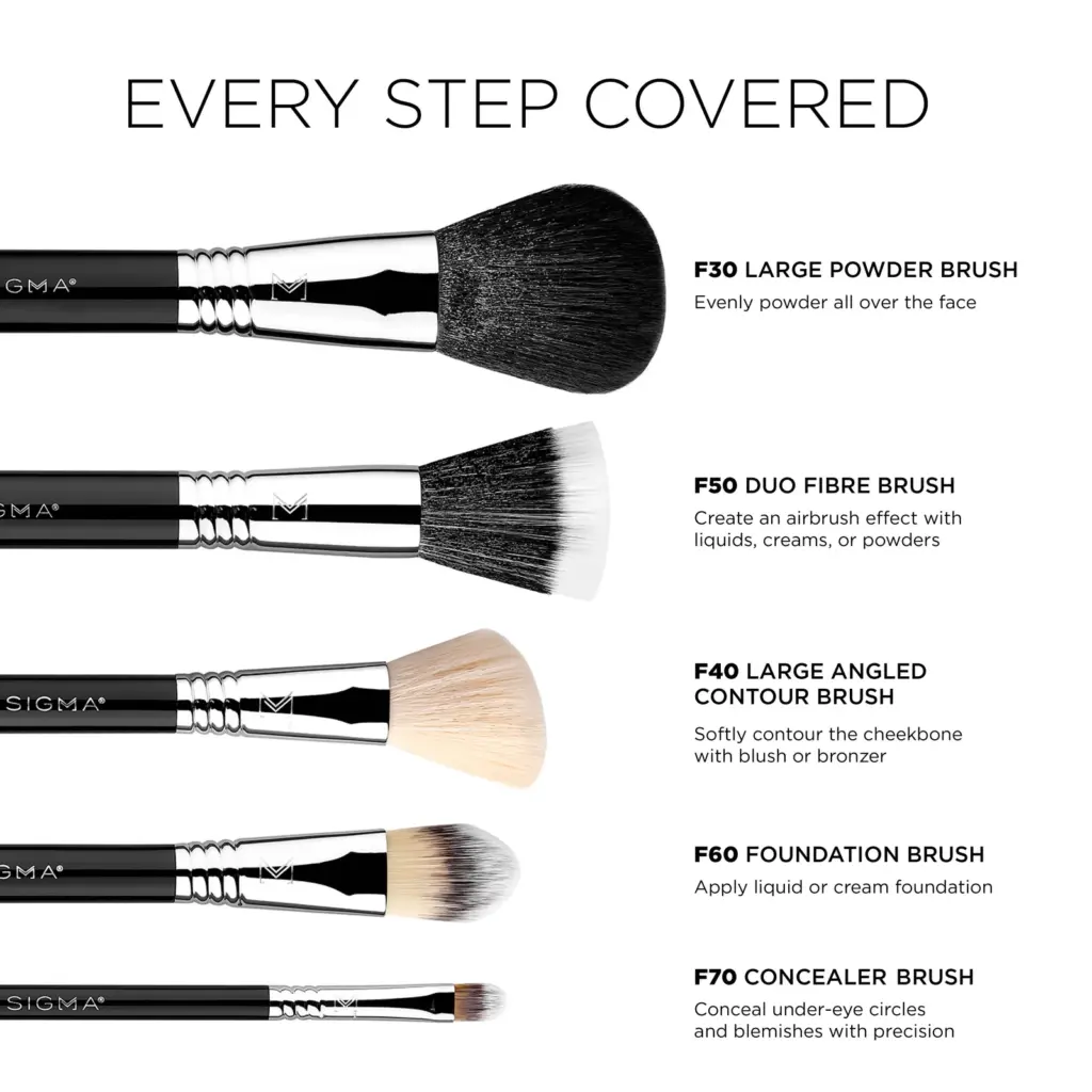 Sigma Beauty ESSENTIAL BRUSH SET
