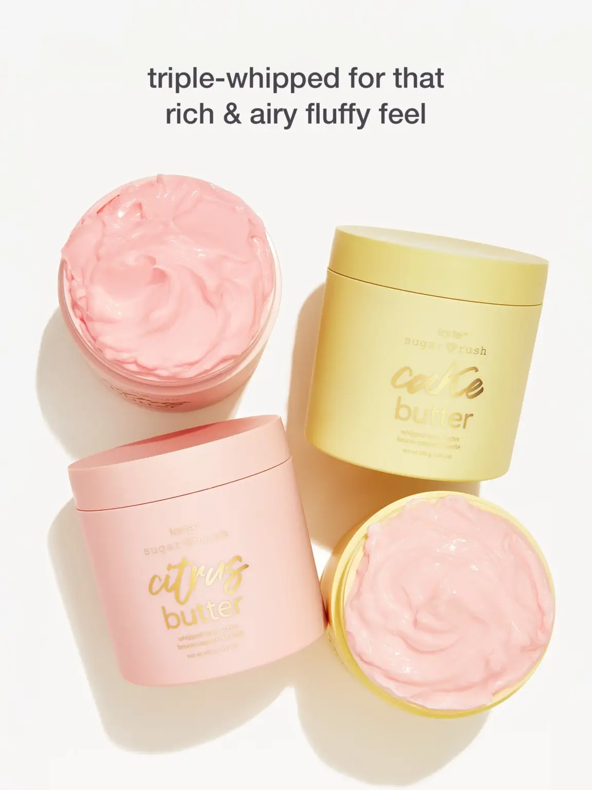 Tarte whipped body butter