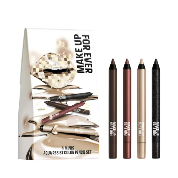 MAKE UP FOR EVER MINI AQUA RESIST WATERPROOF EYELINER KIT