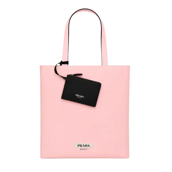 Prada Beauty Reversible Tote Bag – Black & Pink