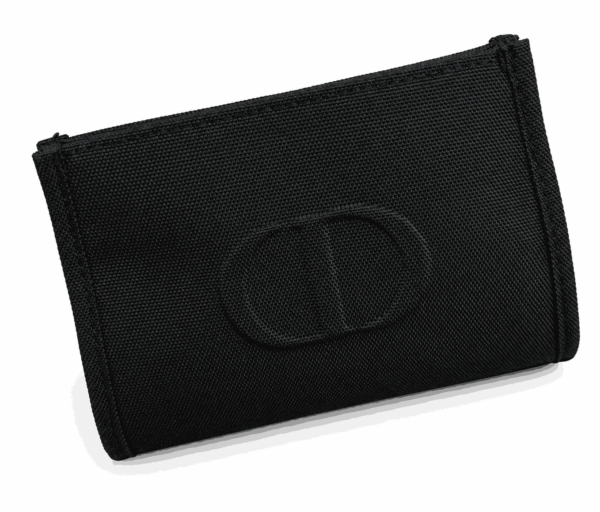 Dior Black CD LOGO Cosmetic Bag, Pouch