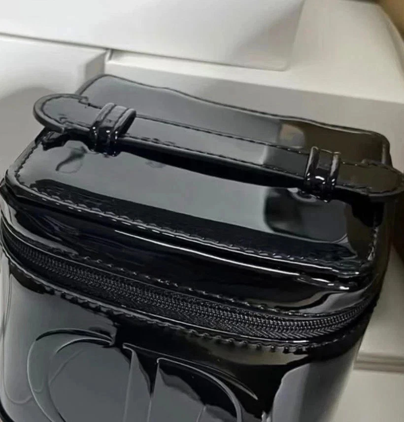 Dior Beauty Black Top Handle Vanity Case