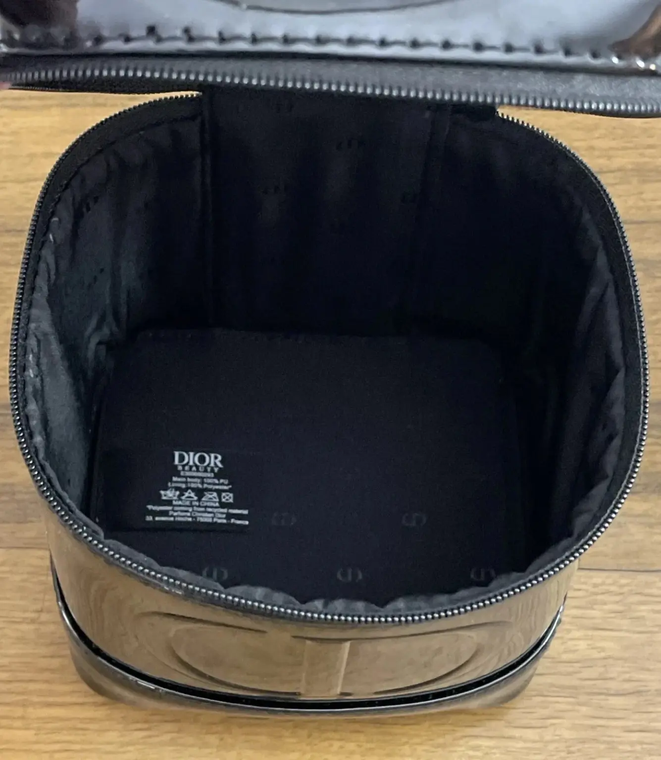 Dior Beauty Black Top Handle Vanity Case