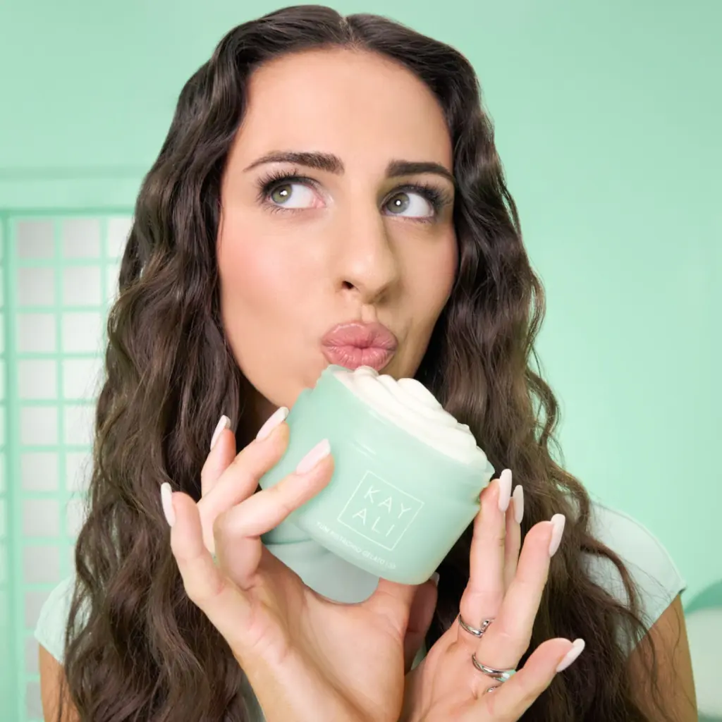 KAYALI Yum Pistachio Gelato | 33 Silk Soufflé Body Cream with Hyaluronic Acid + KAYALI Dream Elixir