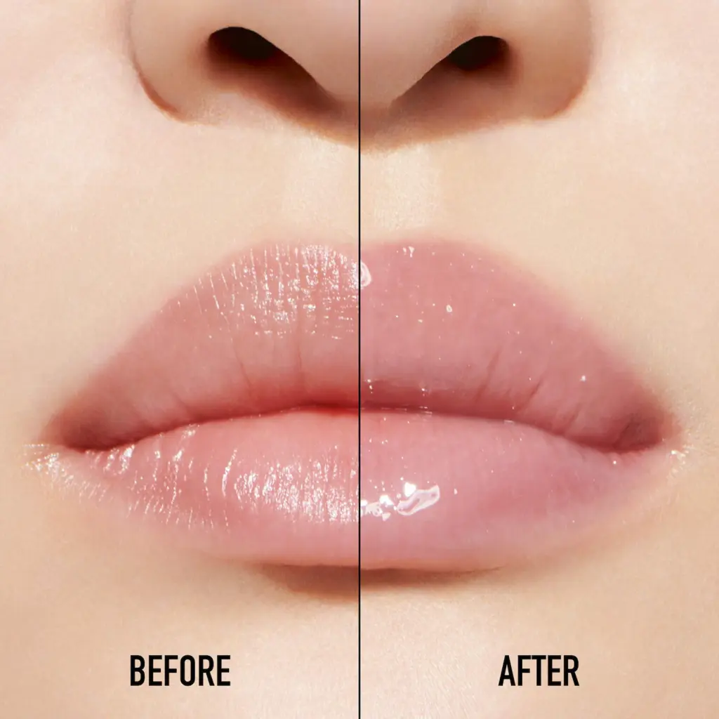 ديور مجموعة طقوس العناية بالشفاه "Plump & Glow" باللون الوردي