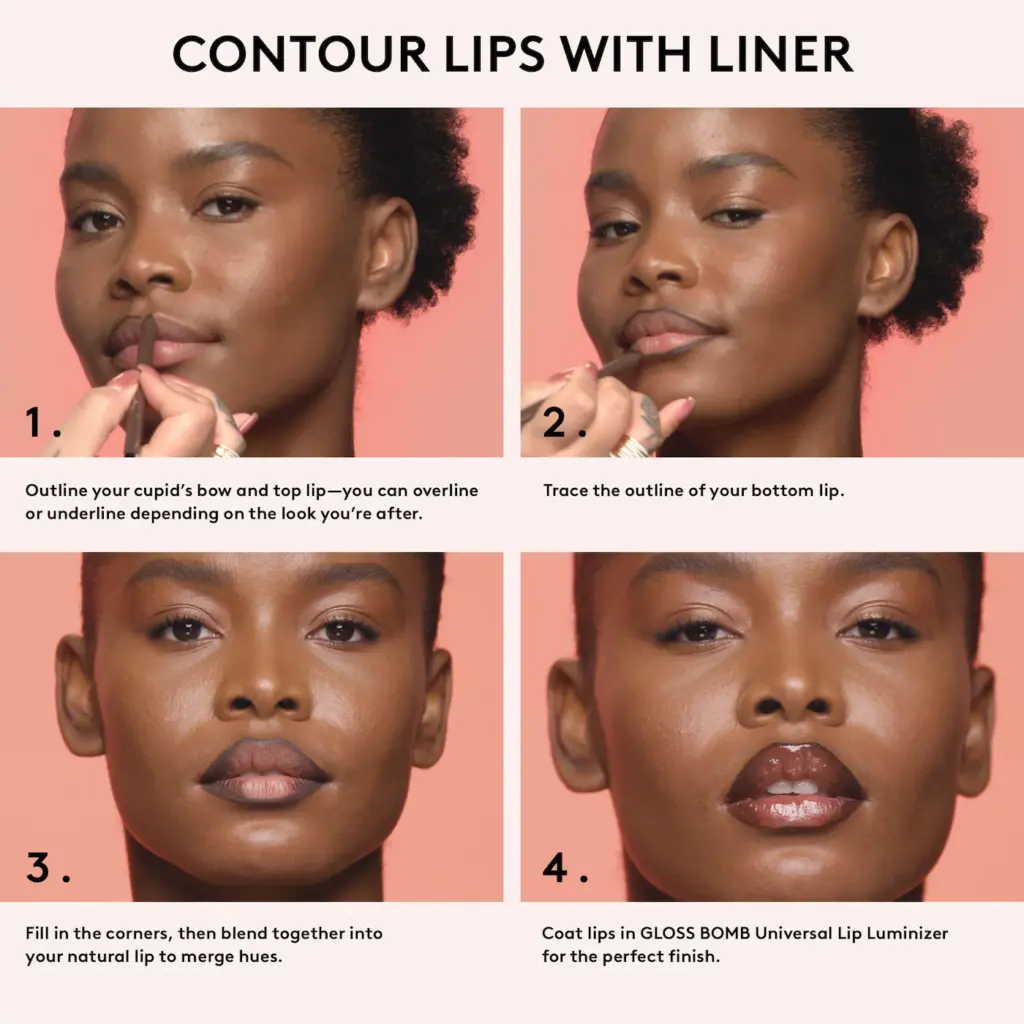 Fenty Beauty by Rihanna  Glossy Posse IX 4-Piece Lip Makeup Gift Set