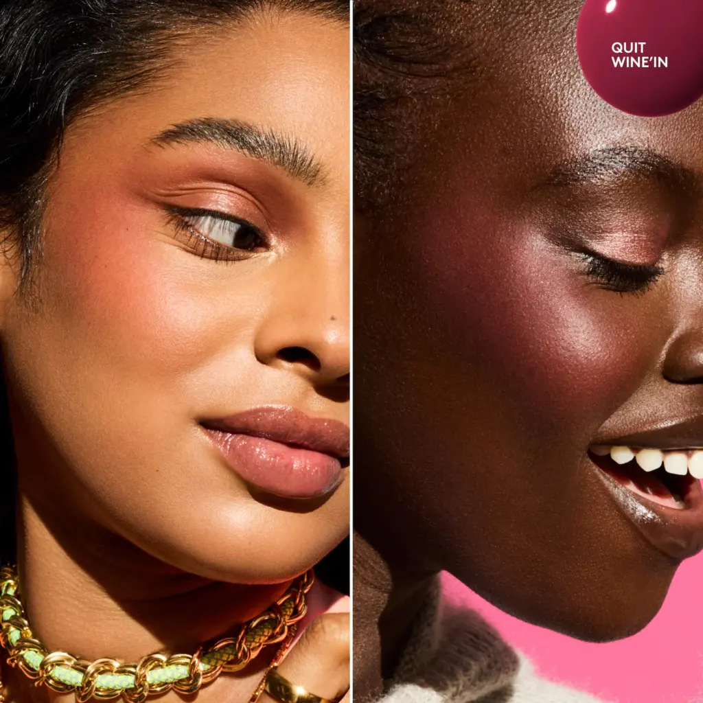 Fenty Beauty by Rihanna Blushin’ In Diamonds Liquid Blush + Highlighter Duo Makeup Gift Set