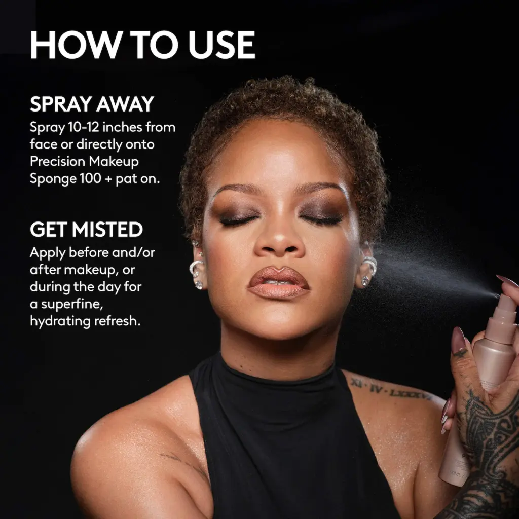 Fenty Beauty by Rihanna Lil Finish’rs Mini Setting Spray + Blotting Powder Duo Makeup Gift Set