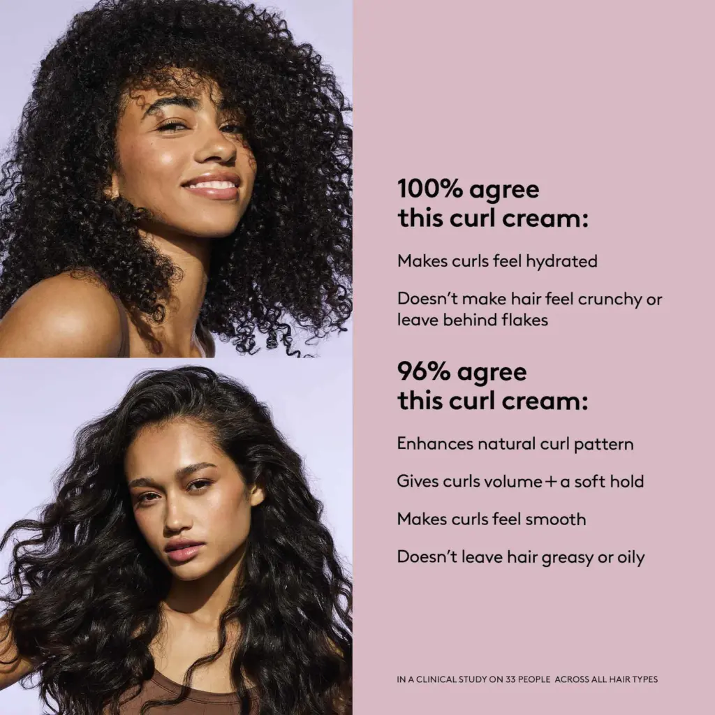Fenty Beauty by Rihanna The Bounce Besties 2-Piece Mini Leave-In Conditioner Spray + Full Size Curl-Defining Cream Hair Gift Set