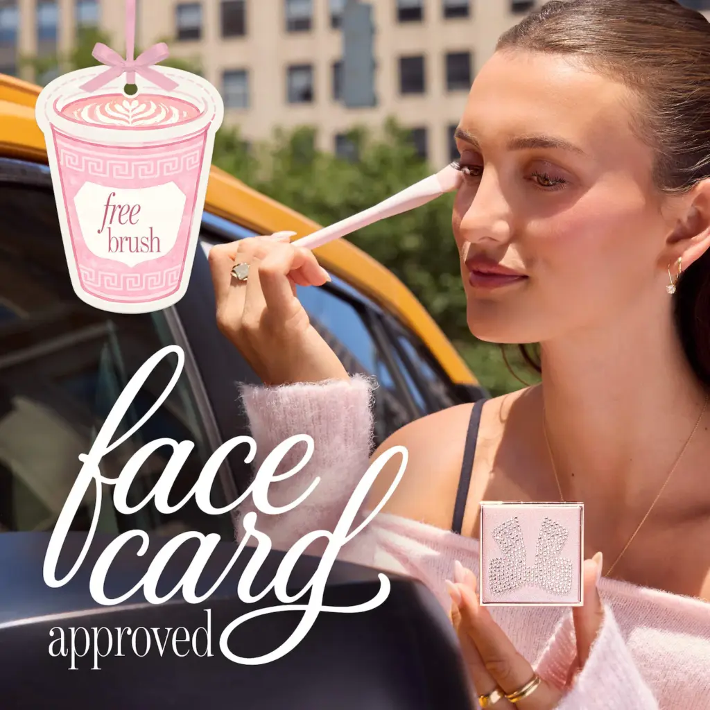 تارت (tarte) مجموعة مصحح الهالات السوداء "فيس كارد نيفر ديكلاينز" (Face Card Never Declines) بتغطية كاملة مع فرشاة